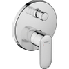 Hansgrohe Vernis afdekset badkraan beluchter met hendel chroom SW651683