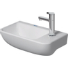 Duravit Starck Me fontein kraangat rechts 40x22cm wit SW258684