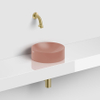 Clou Vale fontein 22cm Keramiek rond zonder kranenbank mat roze SW809548