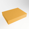Mondiaz TOP 46 Topblad - 50x41x12cm - geschikt voor afdekplaat - Solid surface - Ocher SW1024580