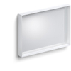 Clou Look at Me Spiegel - 70x50x8cm - rechthoek - mat wit SW417037