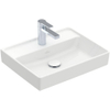 Villeroy & Boch Collaro fontein 50x40cm zonder overloop 1 kraangat ceramic+ wit SW358372