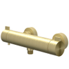 IVY Tribe Thermostatische Douchekraan - opbouw - cooltouch - RVS316 - geborsteld mat goud PVD SW1030861