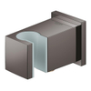 GROHE Euphoria Cube wandaansluitbocht m. wandhouder hard graphite SW484600