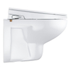 GROHE Bau wandcloset spoelrandloos met douche WC zitting wit SW484580