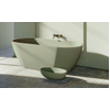 Riho Bilbao vrijstaand bad - 170x80cm - solid surface - mat mosgroen SW956564