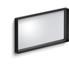 Clou Look at Me Spiegel - 90x50x8cm - rechthoek - mat zwart SW417043