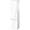 Villeroy & Boch Legato hoge kast met 2 deuren 155x40x35cm links glanswit 0124483