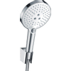 Hansgrohe Raindance Select S PortersS badset met S 120 3jet handdouche met wandhouder met Isiflex`B doucheslang 160cm wit/chroom 0605449