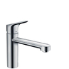 Hansgrohe Focus 1-gats keukenmengkraan 120 m. 360° draaibare uitloop chroom SW454520