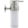 Duravit Starck T Zeepdispenser - 17.6x6cm - matglas - RVS geborsteld SW962405
