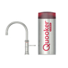 Quooker Classic Fusion Round kokendwaterkraan - draaibare uitloop - Combi+ reservoir - Warm / kokend water - RVS SW299660