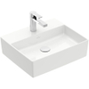 Villeroy & boch Memento 2.0 opzetwastafel 50x42cm met kraangat zonder overloop ceramic+ wit SW156559