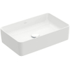Villeroy & Boch Collaro opzetwastafel rechthoekig 56x36cm zonder overloop zonder kraangat ceramic+ wit SW358360
