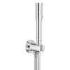 GROHE Euphoria Cosmopolitan Stick Handdoucheset - 1 straalsoort - met houder - met wandaansluitbocht - gladde slang - 150cm - chroom SW97582