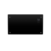 Eurom Alutherm Verre 1500 - Convectorkachel - wifi - Hangend/Staand - 1500watt - glas - mat zwart SW999846