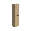 Thebalux hoge kast 165x45x29 2x dichte deur 1x greeplijst mat zwart rechts draaiend t.b.v. Type 1/3/5/9 SW765702