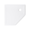 Saniclass Diamond Douchebak - 90x90x4cm - vijfhoek - wit SW1188