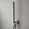 Hotbath Archie wandsteun uitlaat met gewapende doucheslang 150cm en handdouche RVS SW230357