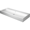 Duravit Vero Air wastafel geslepen zonder kraangat met overloop 120x47cm met WonderGliss wit SW156919