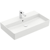 Villeroy & Boch Memento 2.0 wastafel onderzijde geslepen 80x47cm met overloop 1 kraangat ceramic+ SW336054