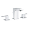 GROHE Eurocube wastafelkraan met waste chroom 0442108