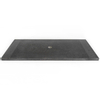 Saniclass Noche Wastafelblad - 100x46cm - 0 kraangaten - 1 sifonuitsparing - basalt gepolijst SW728236