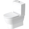 Duravit Philippe Starck 3 duoblokpot diepspoel vario zonder reservoir met Wondergliss wit 0314412