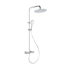 FugaFlow Efficiente Sobrado regendoucheset met thermostaat hoofddouche 30cm handdouche 3 standen chroom 110cm SW1123781