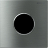 Geberit type 10 urinioir bedieningsplaat - 230V- ronde knop - geb.rvs/gepolijst rvs/e-t-cl GA11037
