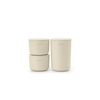 Brabantia ReNew Opbergpotjes - set van 3 - soft beige SW798769