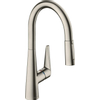 Hansgrohe Talis s keukenkraan 200 met uittrekbare vuistdouche rvs look GA59298