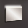 Crosswater Glide II spiegel 80x60cm met dimbaar LED verlichting zilver TWEEDEKANS OUT10958