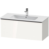 Duravit D-Neo wastafelonderkast 101x44x46.2cm 1 lade wit Hoogglans SW640859