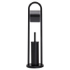 Sealskin Acero Toiletbutler - Toiletrolhouder - Toiletborstel met houder - vrijstaand Zwart SW207219