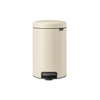 Brabantia NewIcon Pedaalemmer - 12 liter - kunststof binnenemmer - soft beige SW767516