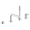 GROHE Concetto afbouwdeel voor 4-gats badrandkraan chroom SW108039