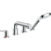 Hansgrohe Talis s afdekset 4 gats badrandcombinatie chroom SW31794