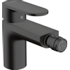Hansgrohe Vernis bidetkraan met pop-up plug mat zwart SW651535