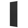 Plieger Cavallino Retto designradiator verticaal enkel middenaansluiting 1800x602mm 1205W donkergrijs structuur 7253463