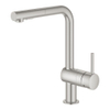 GROHE Minta Keukenkraan - hoog - uittrekbare l uitloop - 2 straalsoorten - supersteel geborsteld 0467946