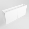 Mondiaz FOWY fonteinonderkast - 110x22x50cm - 2 deuren - push to open - softclose - Talc SW1016940