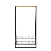 Brabantia Linn Kledingrek - groot - 99.5x57x190cm - zwart SW538476