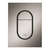 GROHE Arena cosmopolitan S-size drukplaat hard graphite geborsteld SW242242