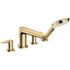 Hansgrohe Talis E afbouwdeel v. 4-gats badrandkraan v. inbouwdeel 13244180 polished gold SW490365