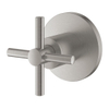 Grohe Atrio Inbouwthermostaat - 1 knop - stopkraan - met kruisgreep - supersteel SW225065