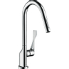 AXOR Citterio keukenkraan met uittrekbare vuistdouche chroom 0460579