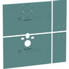 Geberit Gis easy gipsplaat voor toiletmodule planchetbediening. GA64510