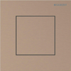 Geberit type 40 urinioir bedieningsplaat - pneumatisch - vierkant - roodgoud/ geb/easy-to-cl SW1237250