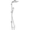Hansgrohe Crometta e 240 showerpipe reno met ecosmart chroom SW73200